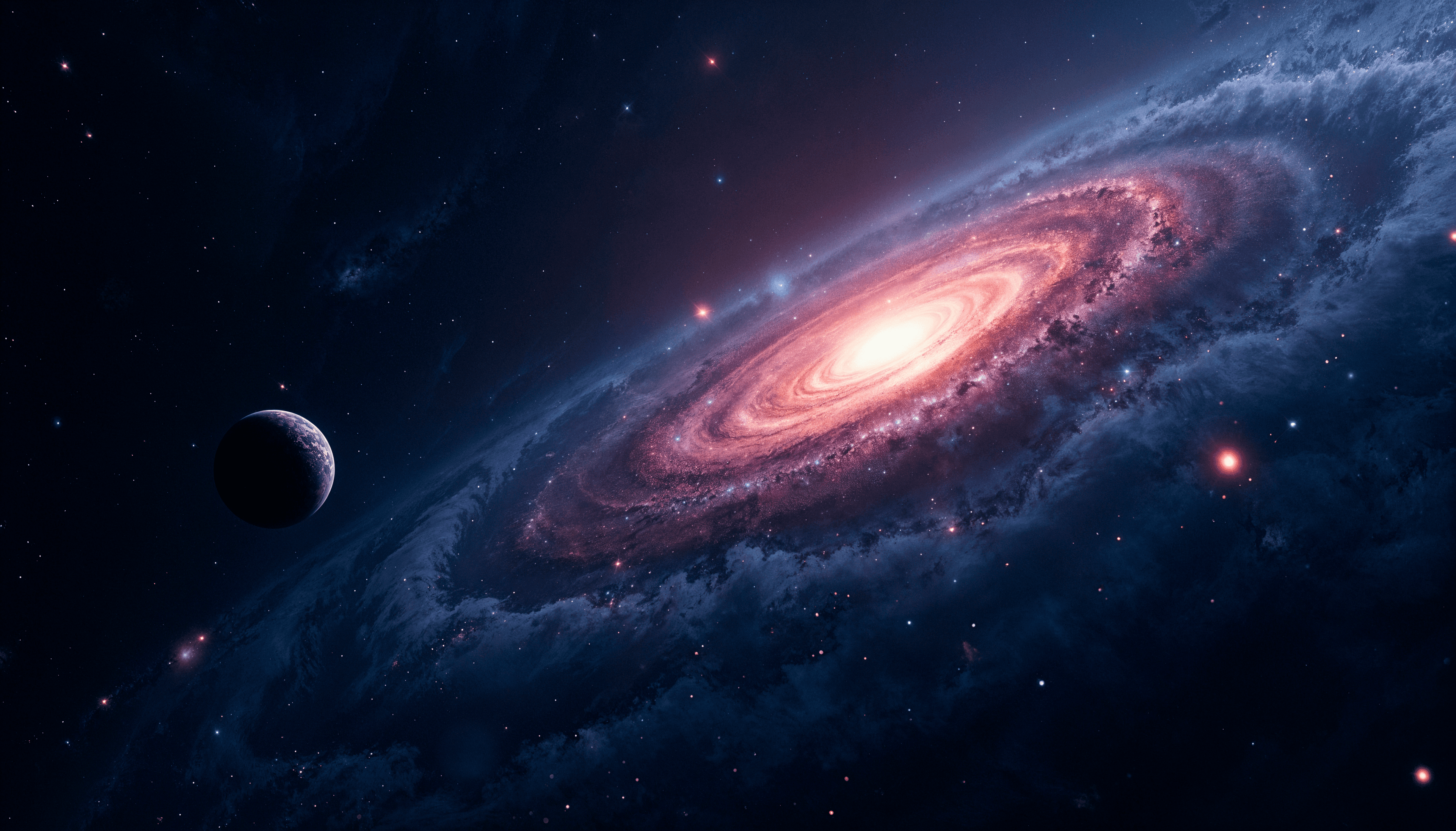 Cosmic starfield background